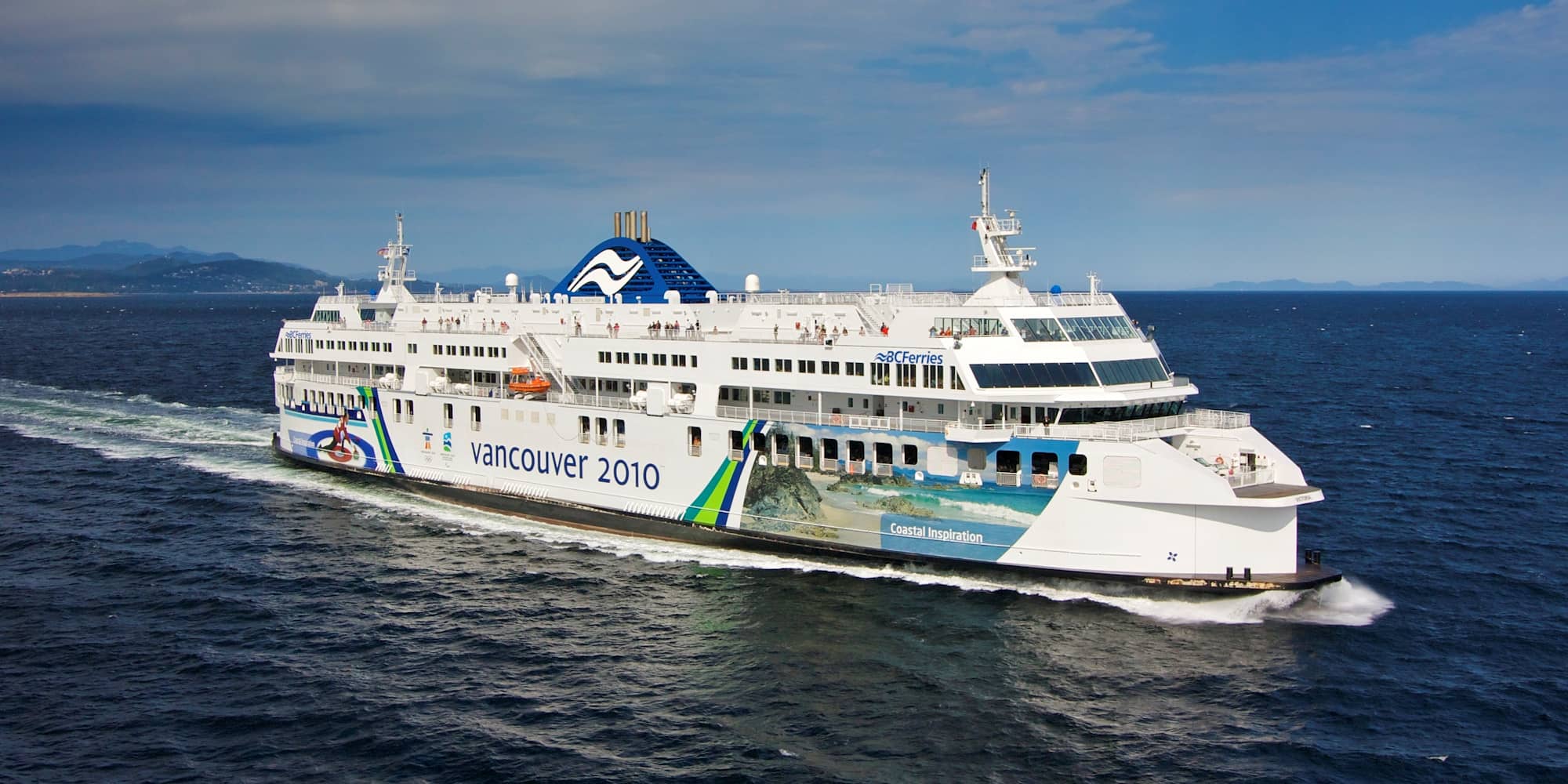 BC Ferries are now the only marine link to the mainland, but you'll be turned away if you're sick (BC Ferries).