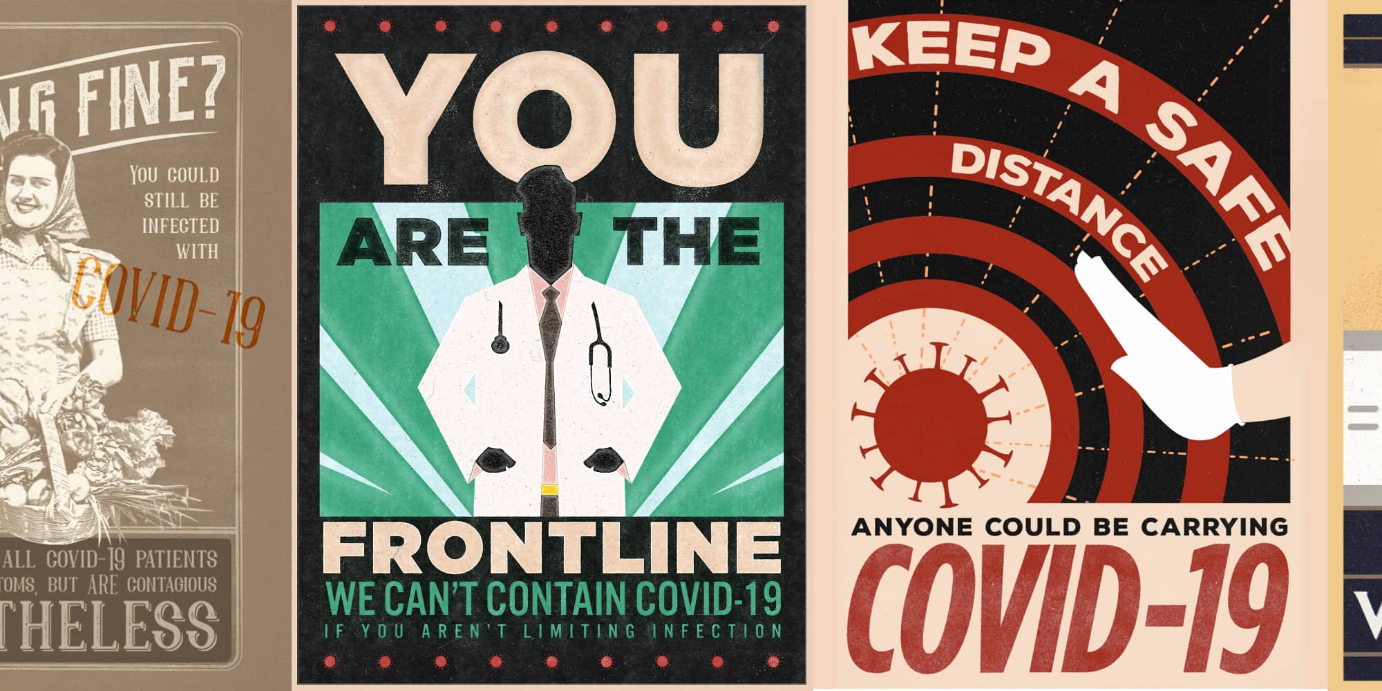 "Fight The Pandemic!" Posters to Battle COVID-19