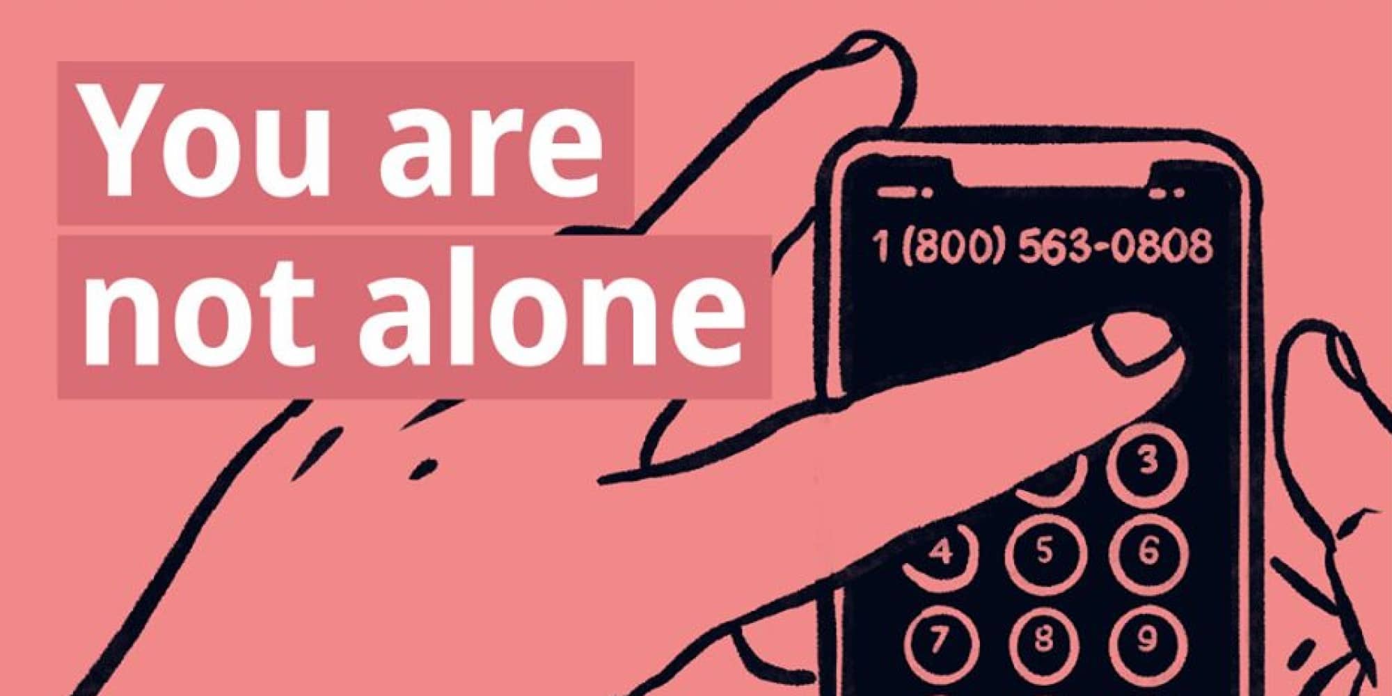 Graphic released by the Province of BC urging those facing partner violence through the pandemic to seek help (Province of BC).