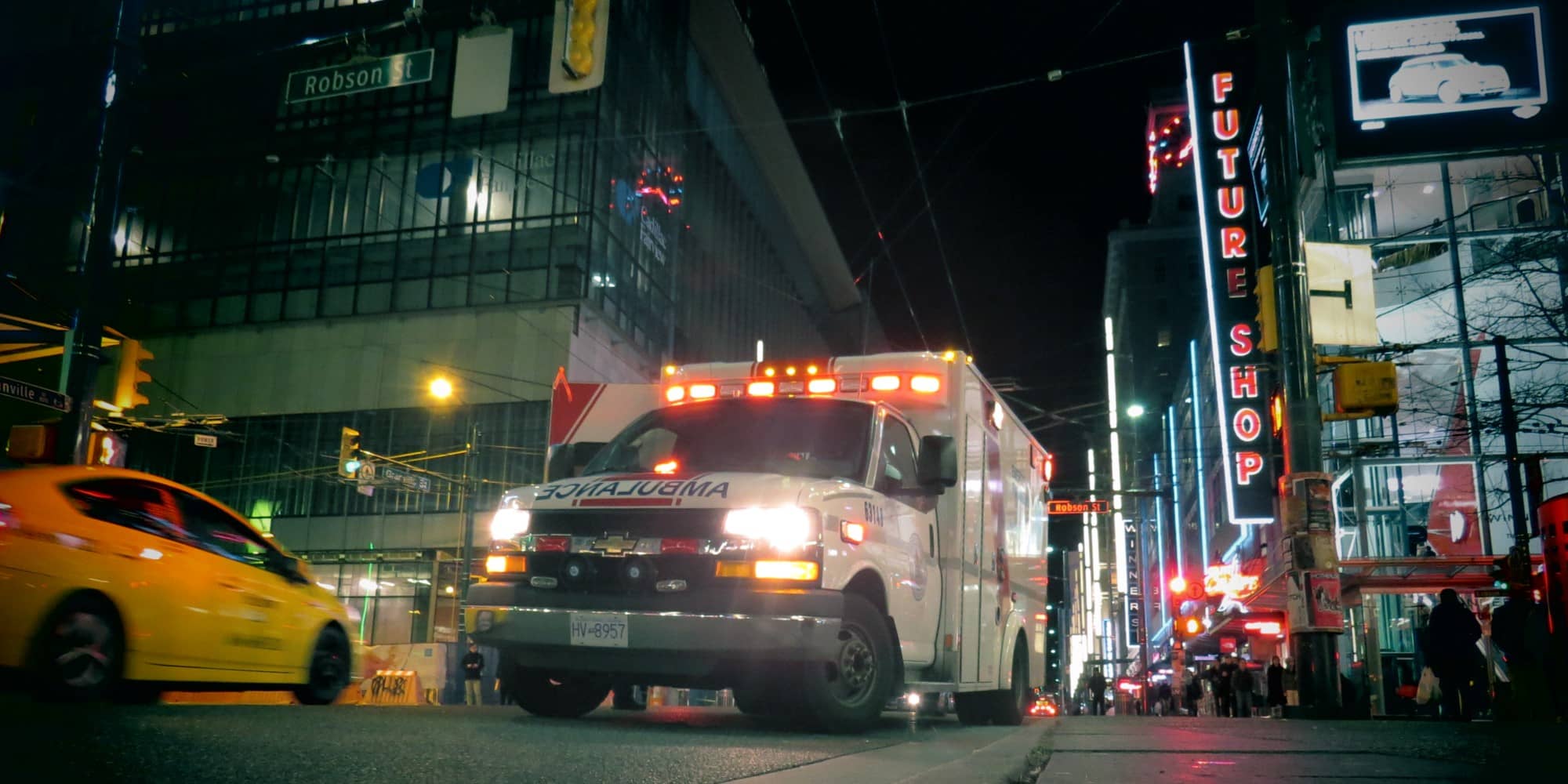 Last month saw BC paramedics respond to more overdose calls than ever before (Photo source: British Columbia Emergency Photography)