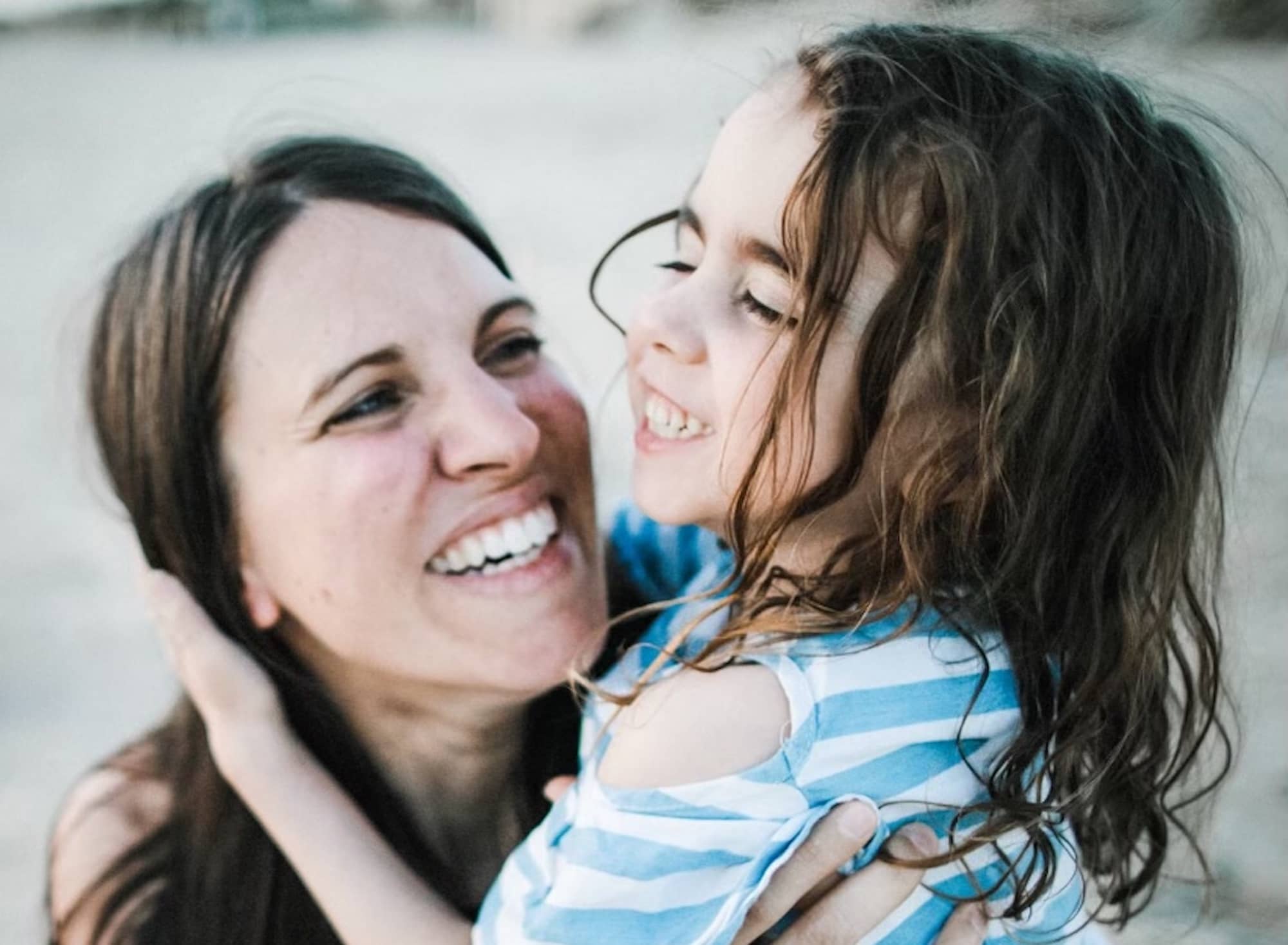 Cheryl-Lynn Townsin (left) holding six-year-old Lexi, who passed away in October 2019. Cheryl-Lynn says she'll remember Lexi for her humour, her mischievous pranks, and her bravery while she lived with Blau syndrome, a rare autoimmune disease that only has 200 reported cases worldwide. Photo: Cheryl-Lynn Townsin / Submitted