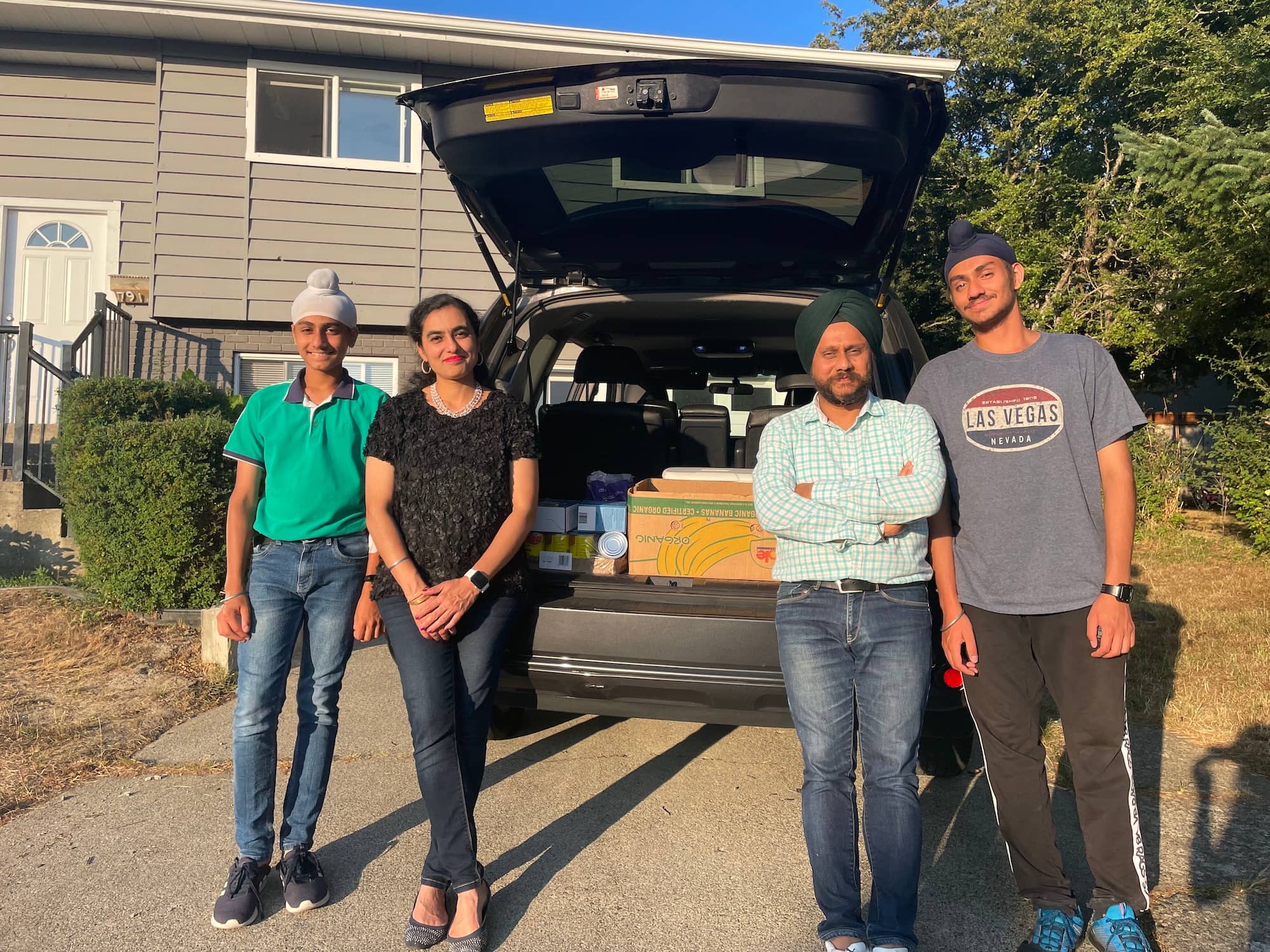 Family-run charity Fateh Care brings free access to food, medical care, and more to hundreds of Vancouver Island residents