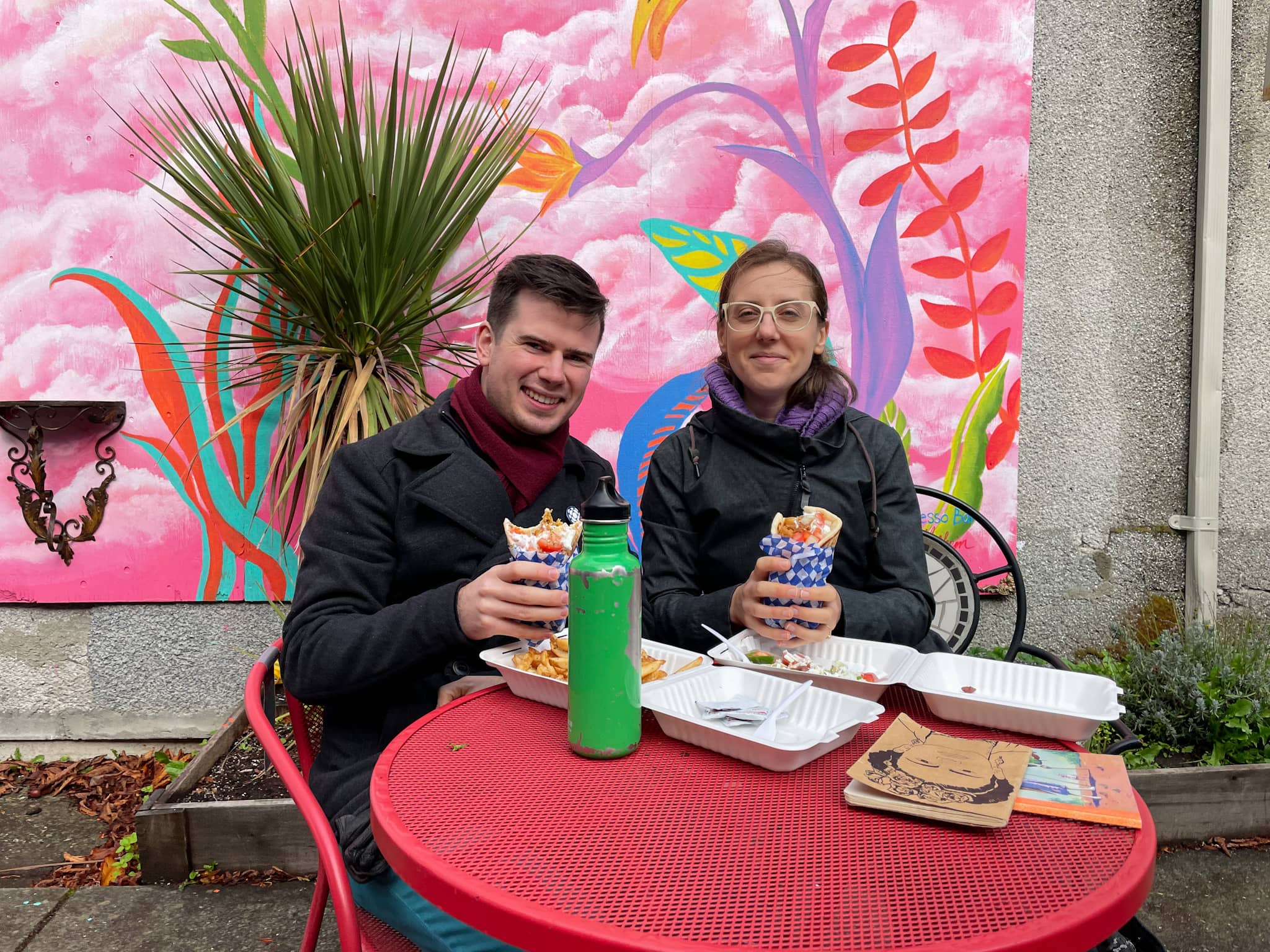 Jeff Poynter and Eden Oliver sought out 43 food trucks over 16 months. Photo: Emily Fagan / Capital Daily