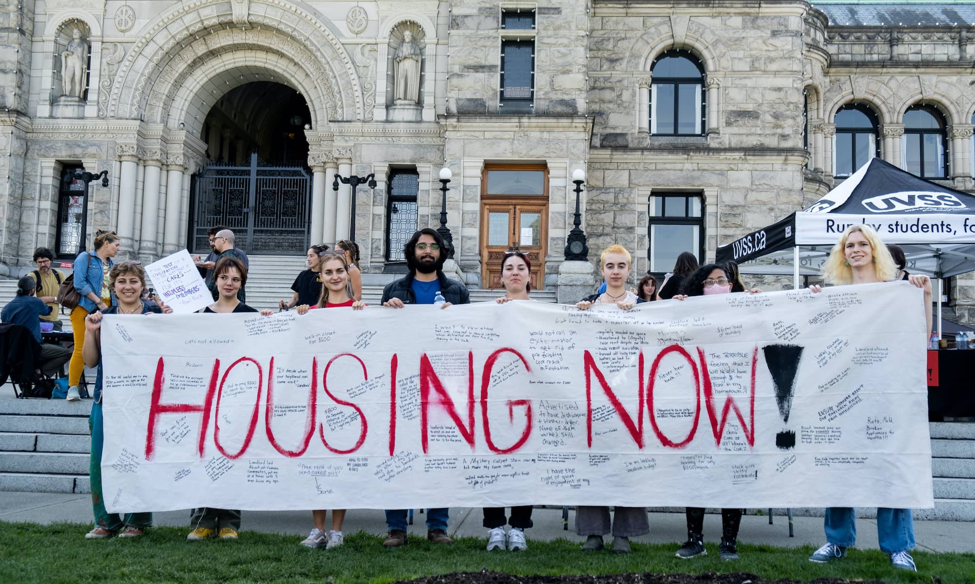 Candidates identified housing as the top issue facing young people. Photo: Michael John Lo / Capital Daily