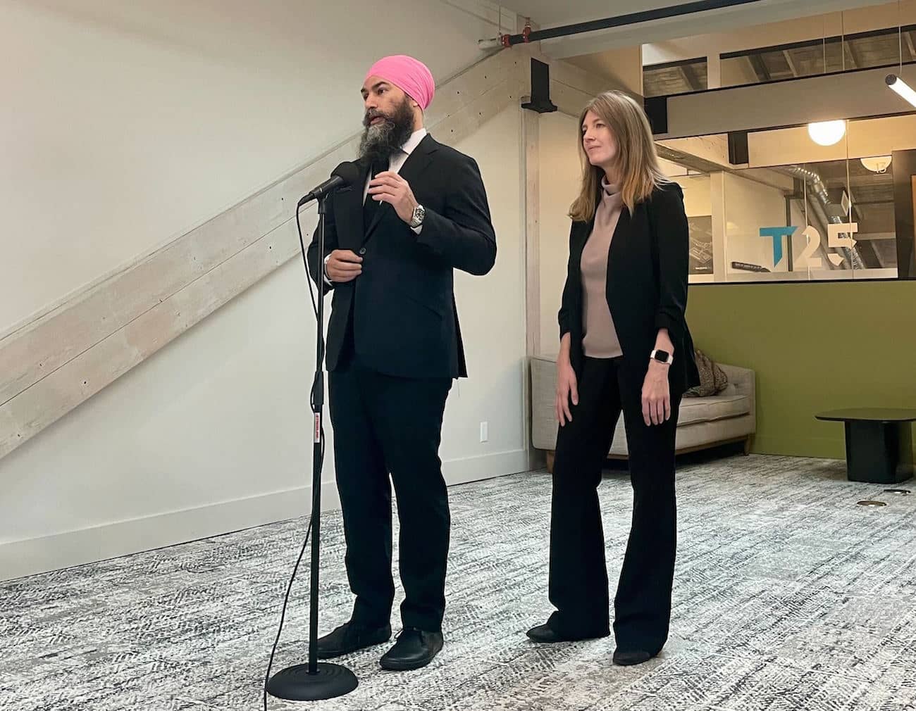 Federal NDP leader Jagmeet Singh talks about his healthcare and cost of living discussions.