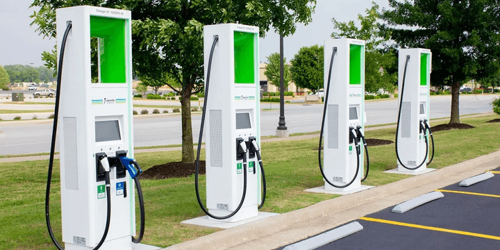 Public EV charging stations. Photo: Shutterstock