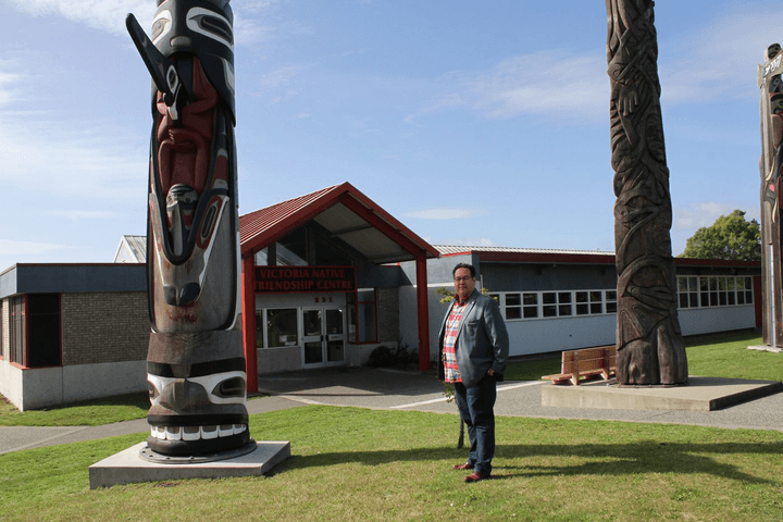 Ron Rice, executive director of the Victoria Native Friendship Centre. Photo: Eric Plummer / Capital Daily
