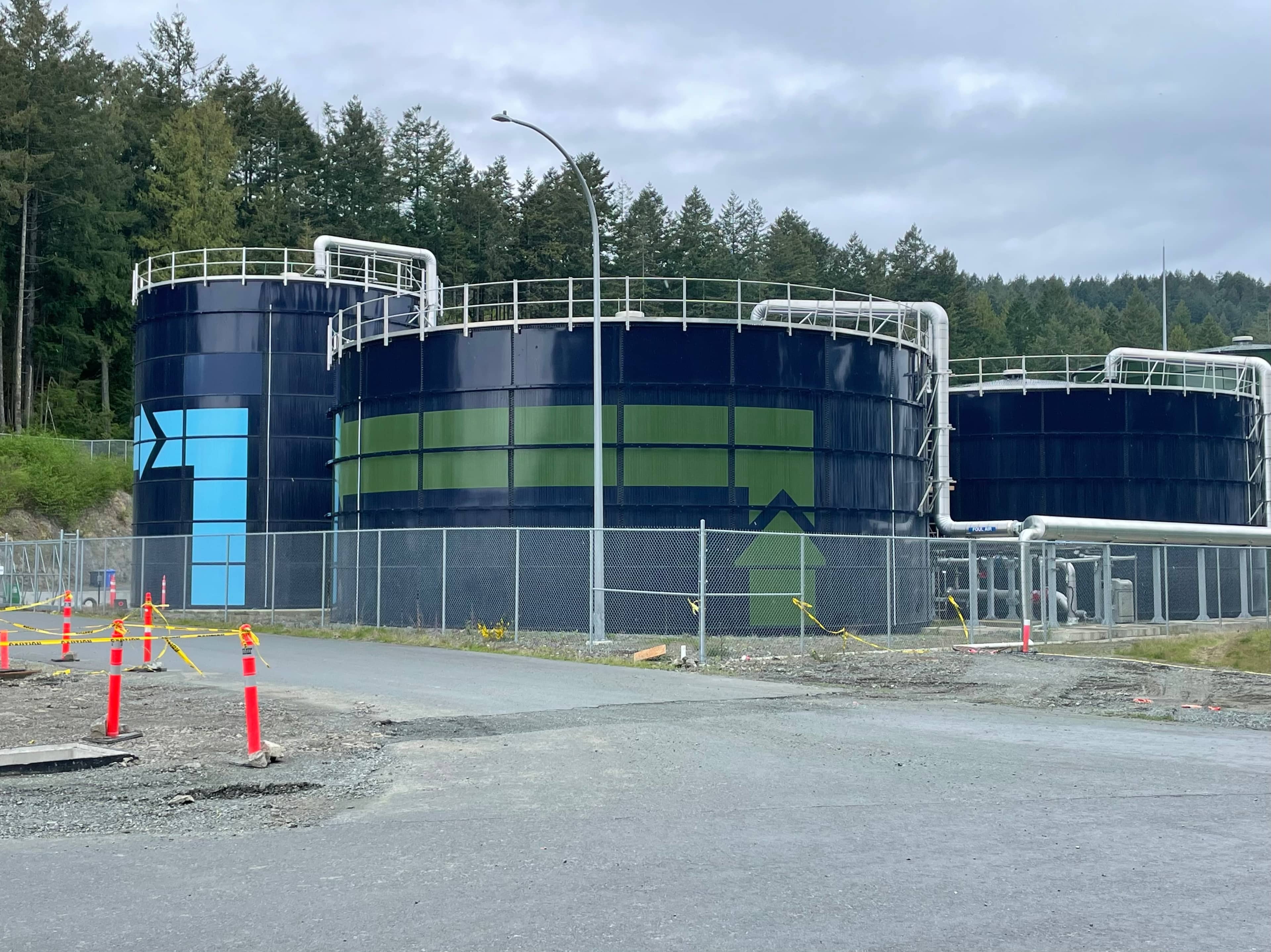 Synagro residuals treatment facility at Hartland. Photo: Sidney Coles / Capital Daily