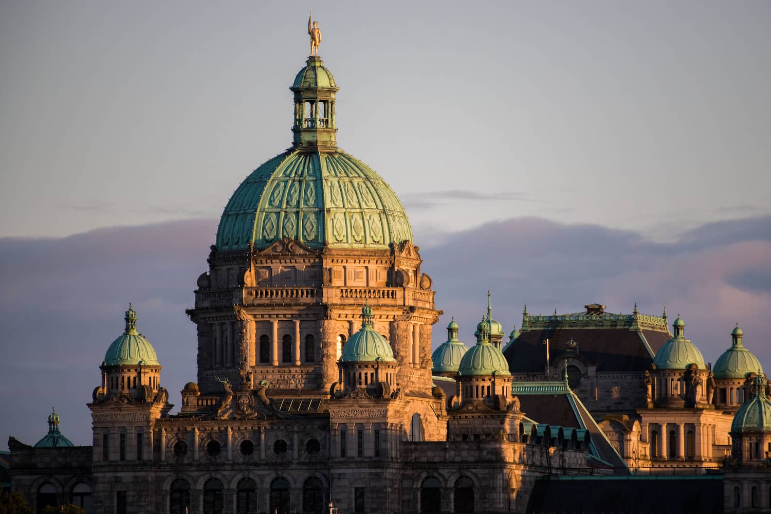 BC's legislative buildings in Victoria. Photo: James Macdonald / Capital Daily