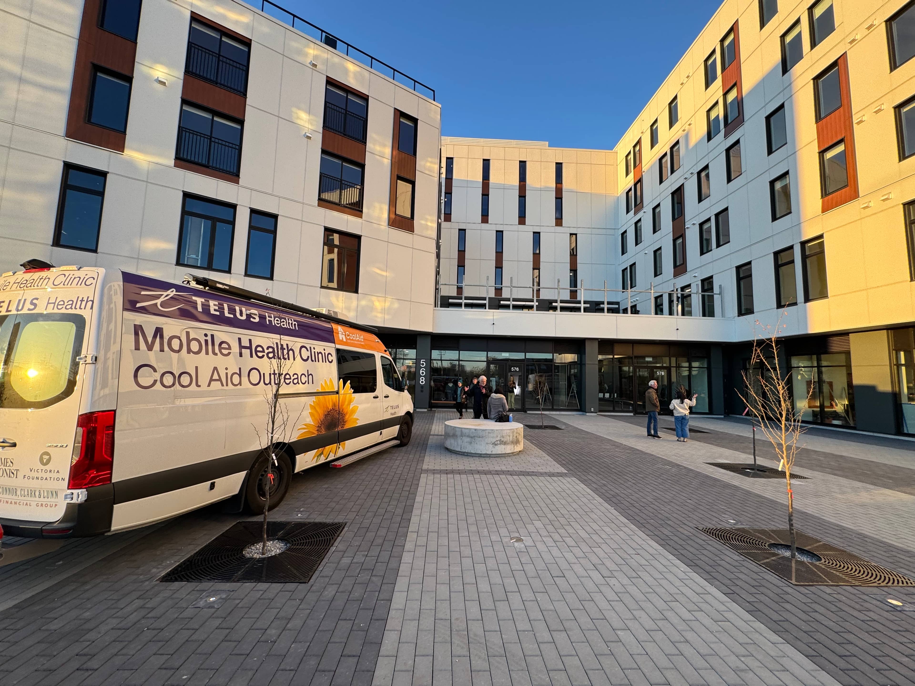 Crosstown is a $50-million, 154-unit mixed-use housing development at 584 Burnside East. Photo: Sidney Coles / Capital Daily