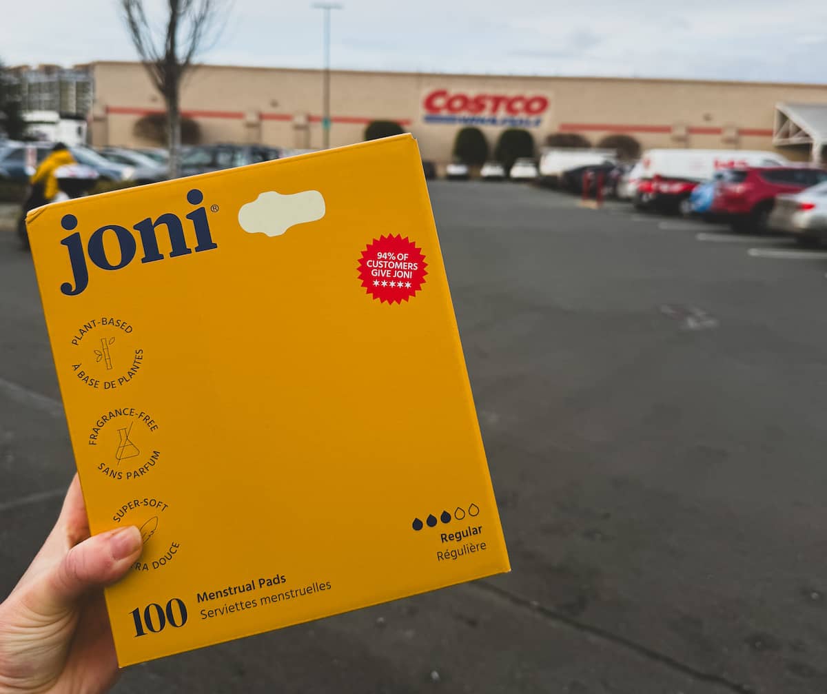 Joni products launched last week at Langford's Costco. Photo: Linda Biggs