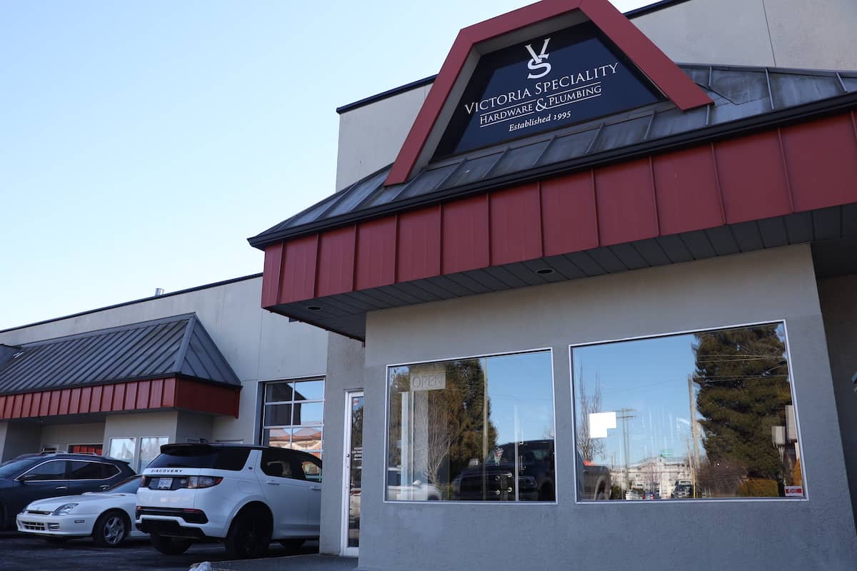 Victoria Specialty Hardware. Photo: Robyn Bell / Capital Daily