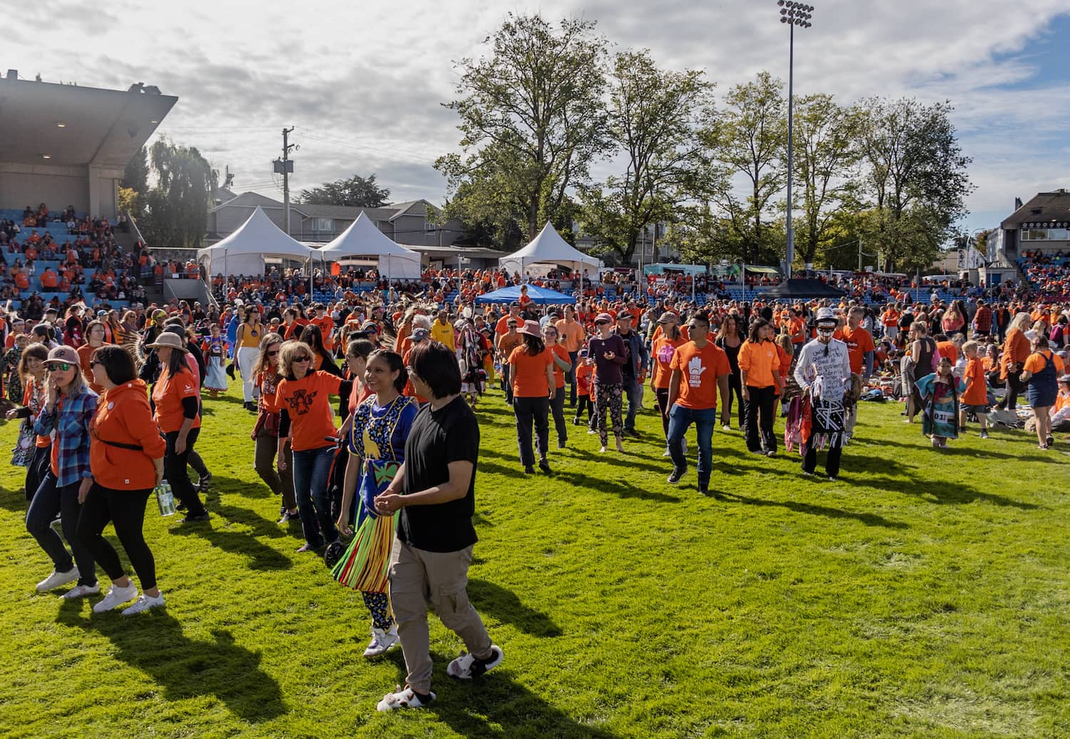 South Island Powwow returns to Royal Athletic Park this month for Truth and Reconciliation Day. Photo: Robyn Bell / Capital Daily