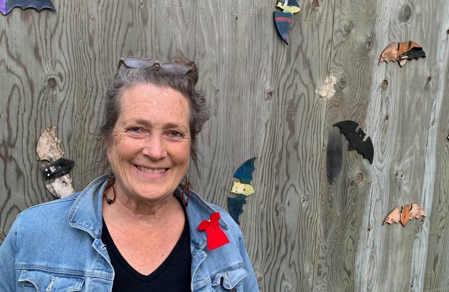 Janet Gray has been working to count and protect bats in the Metchosin Community Hall. Photo: Submitted