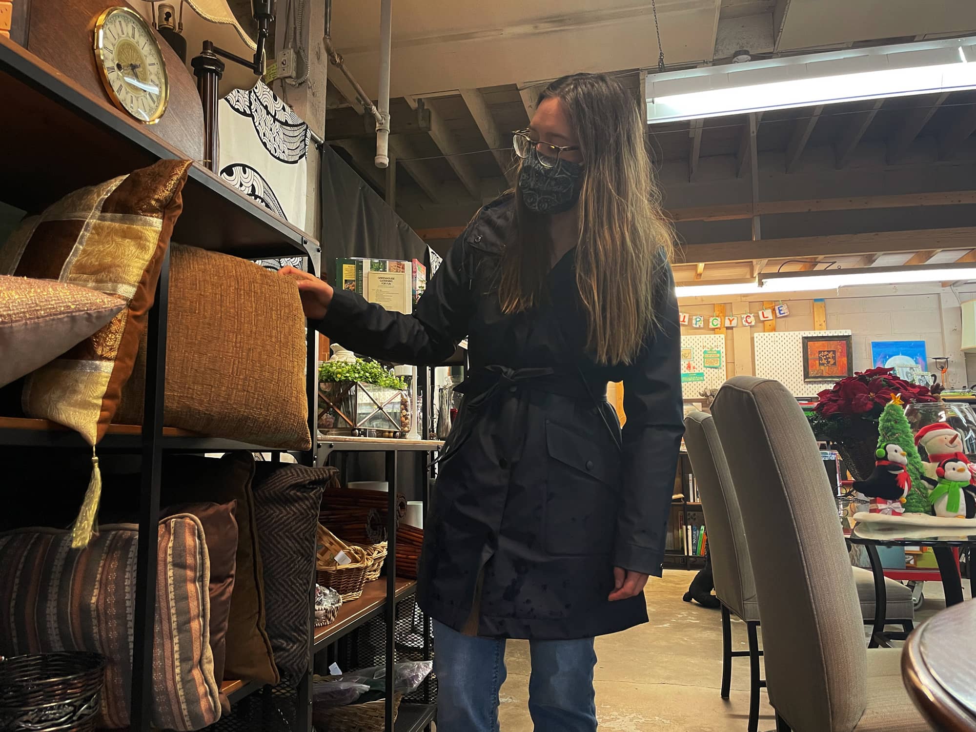 Many housewares from the set of MAID are now in the homes of people supported by WIN programs. Photo: Emily Fagan
