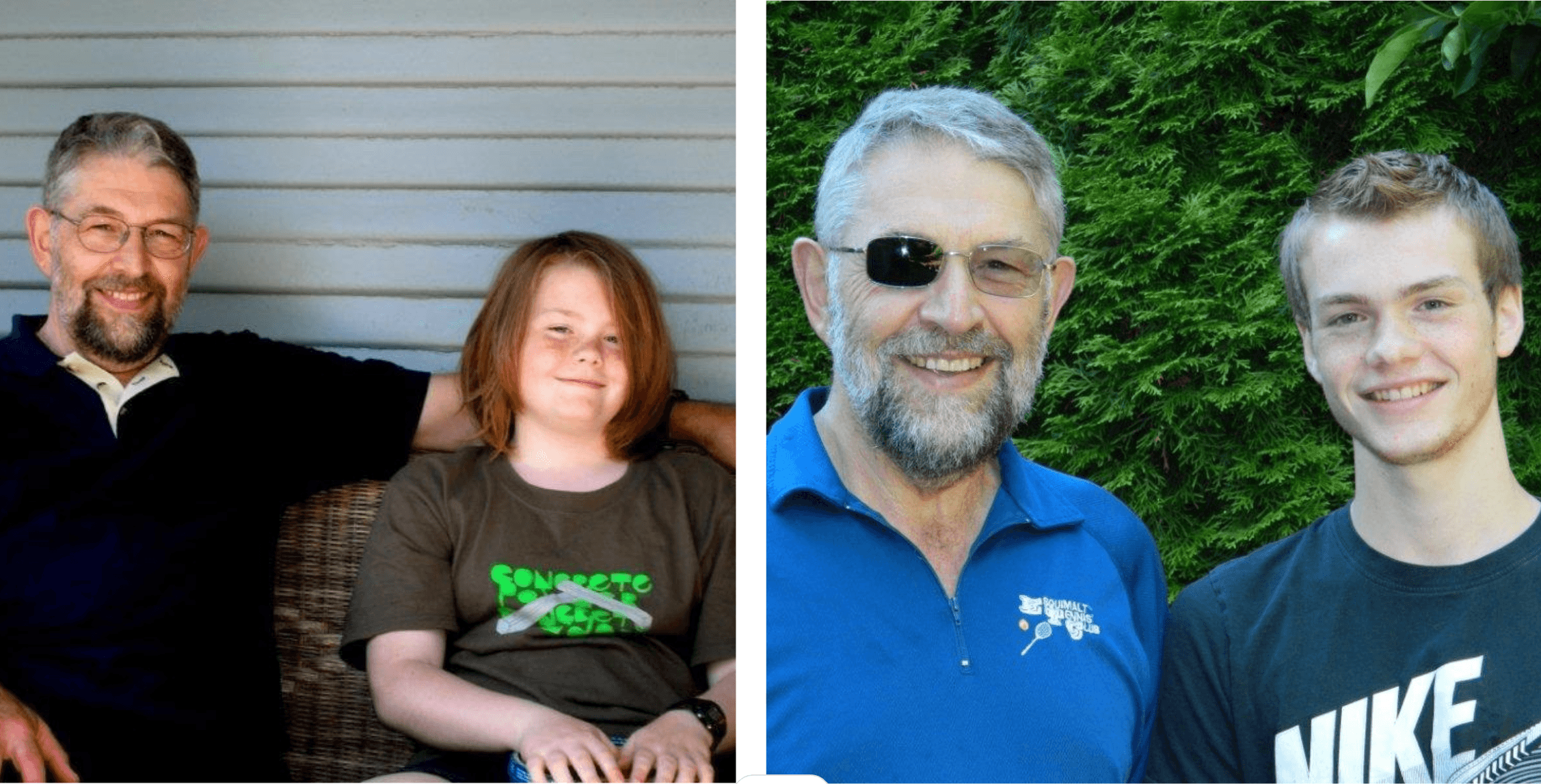 Wyeth and Wesley have known one another now for 17 years. Photos: Submitted.