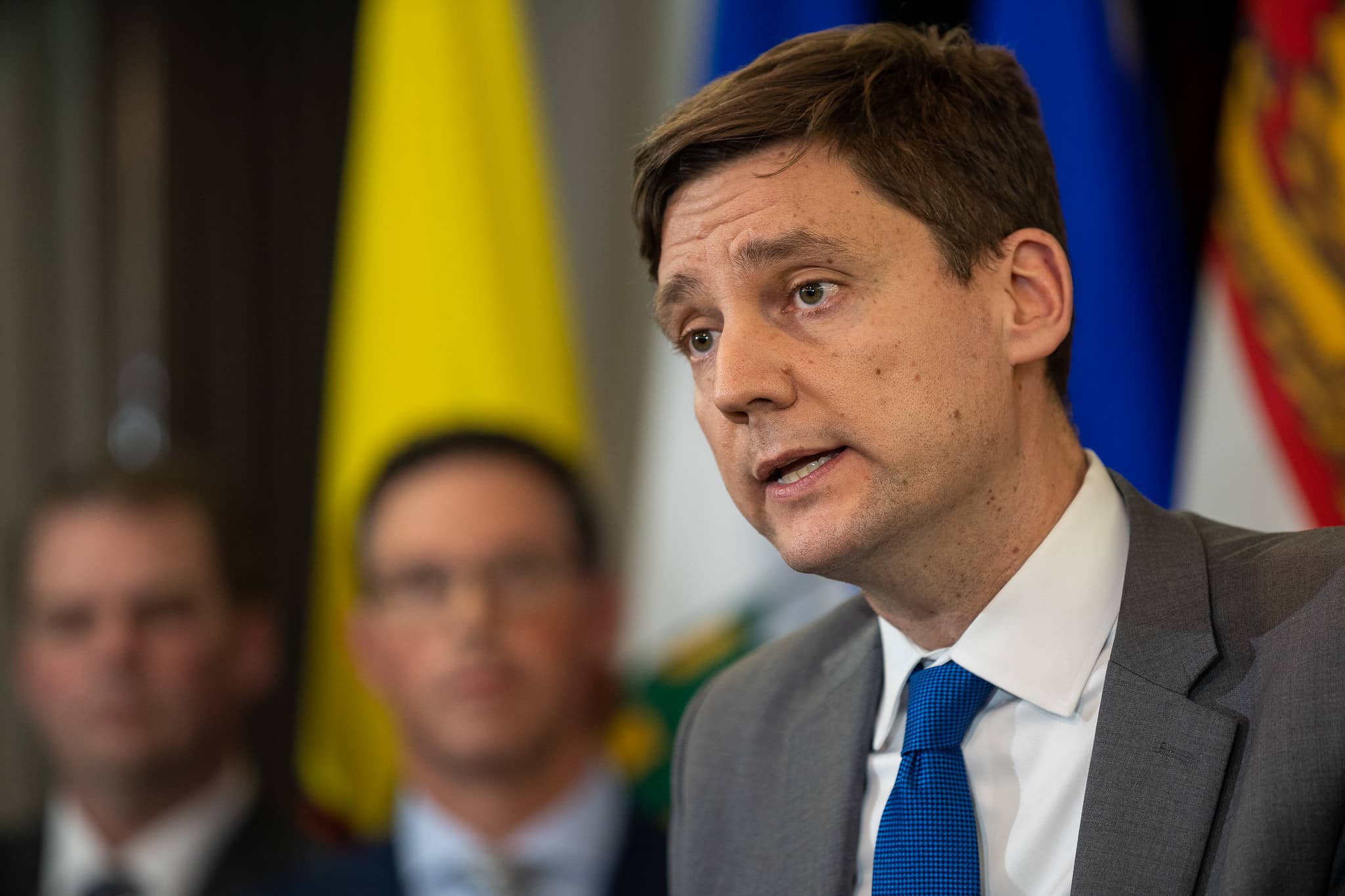 David Eby, campaigning for the provincial NDP leadership, announced a plan to add new housing on Wednesday. Photo: BC Government / Flickr