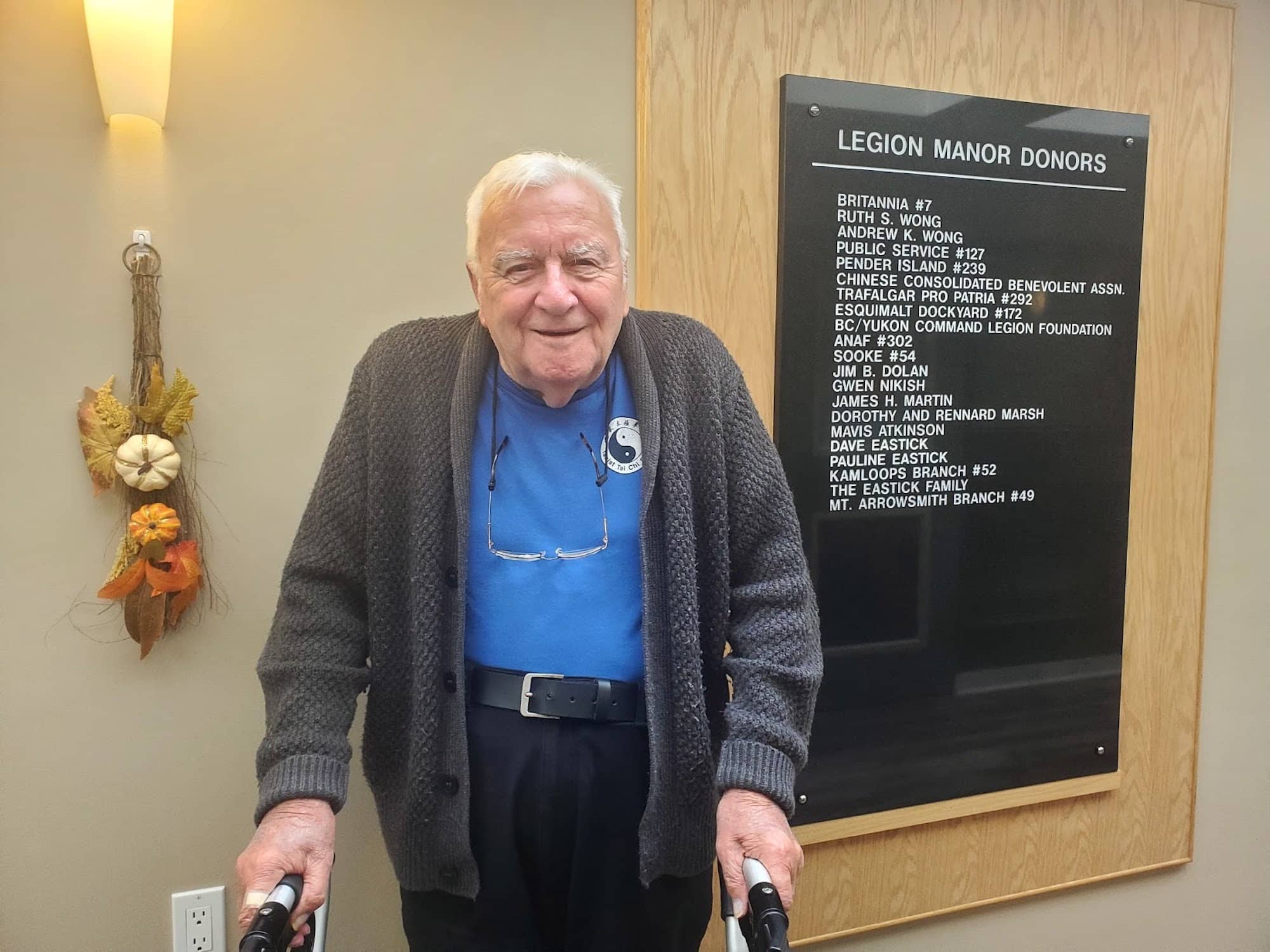 George Schmidt has lived at Legion Manor for the past five years. Emily Vance / Capital Daily
