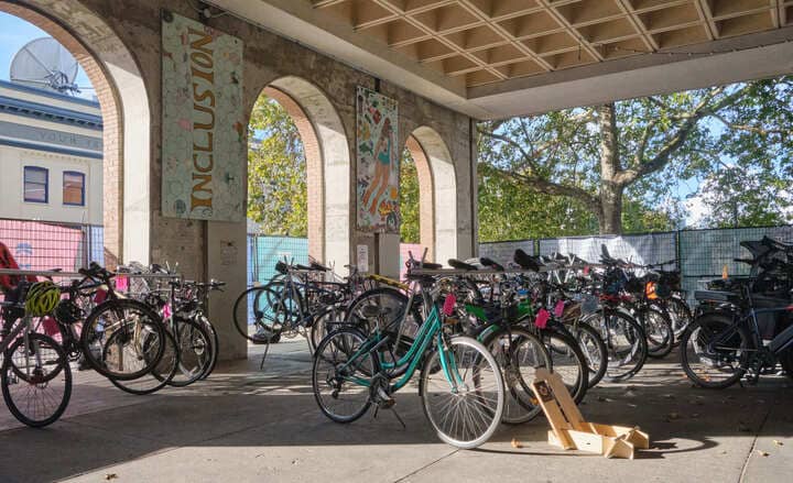 More than 11,000 bikes were stored at the Victoria bike valet during the five-month pilot project. Photo: Michael John Lo / Capital Daily