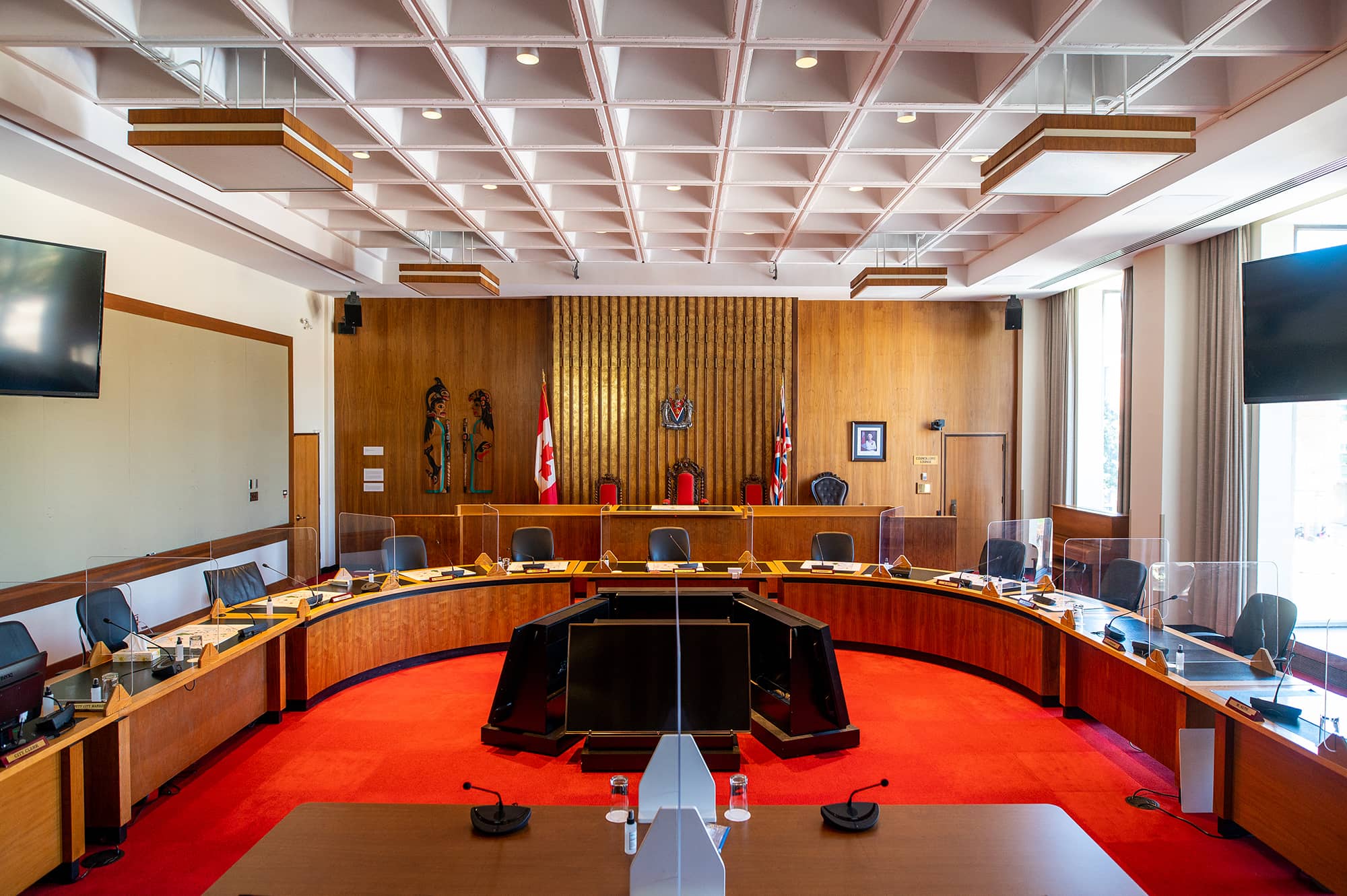 Victoria city council chambers. Photo: James MacDonald / Capital Daily