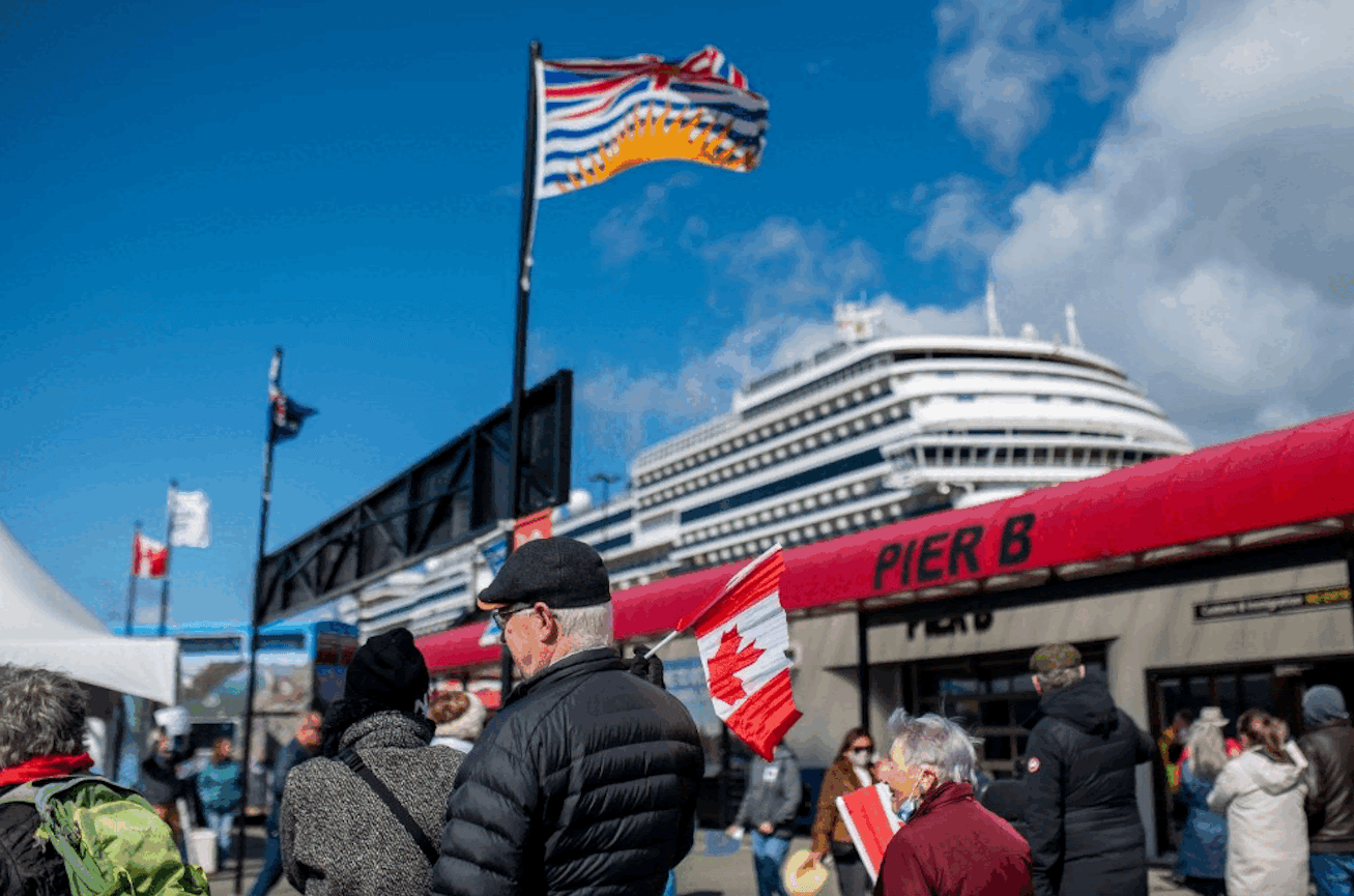 One year ago, locals welcomed back the first cruise ship after the pandemic hiatus. James MacDonald / Capital Daily