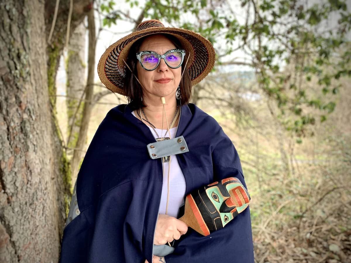 Indigenous planning officer Nicole Norris is helping set up training so First Nations can restore and protect sacred belongings and cultural artifacts from climate threats like fire and floods. Photo: Rochelle Baker, Local Journalism Initiative Reporter