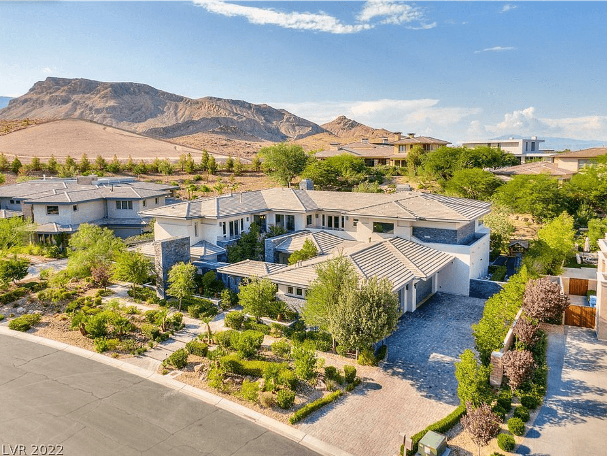 Martel transferred this Las Vegas residence to US investor Daniel Castellini. Photo: Zillow