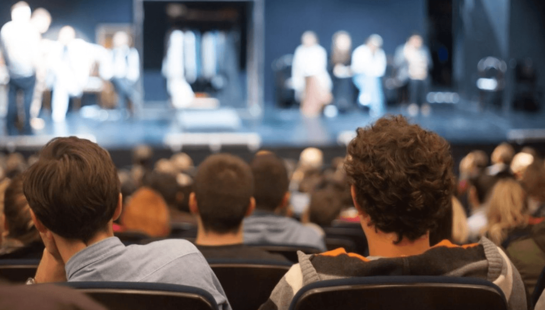 Audience at a play. Photo: Shutterstock
