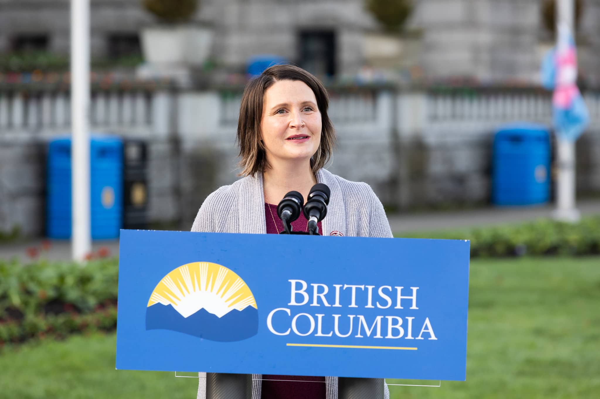 Grace Lore, the minister for children and family development. Photo: Province of BC / Flickr