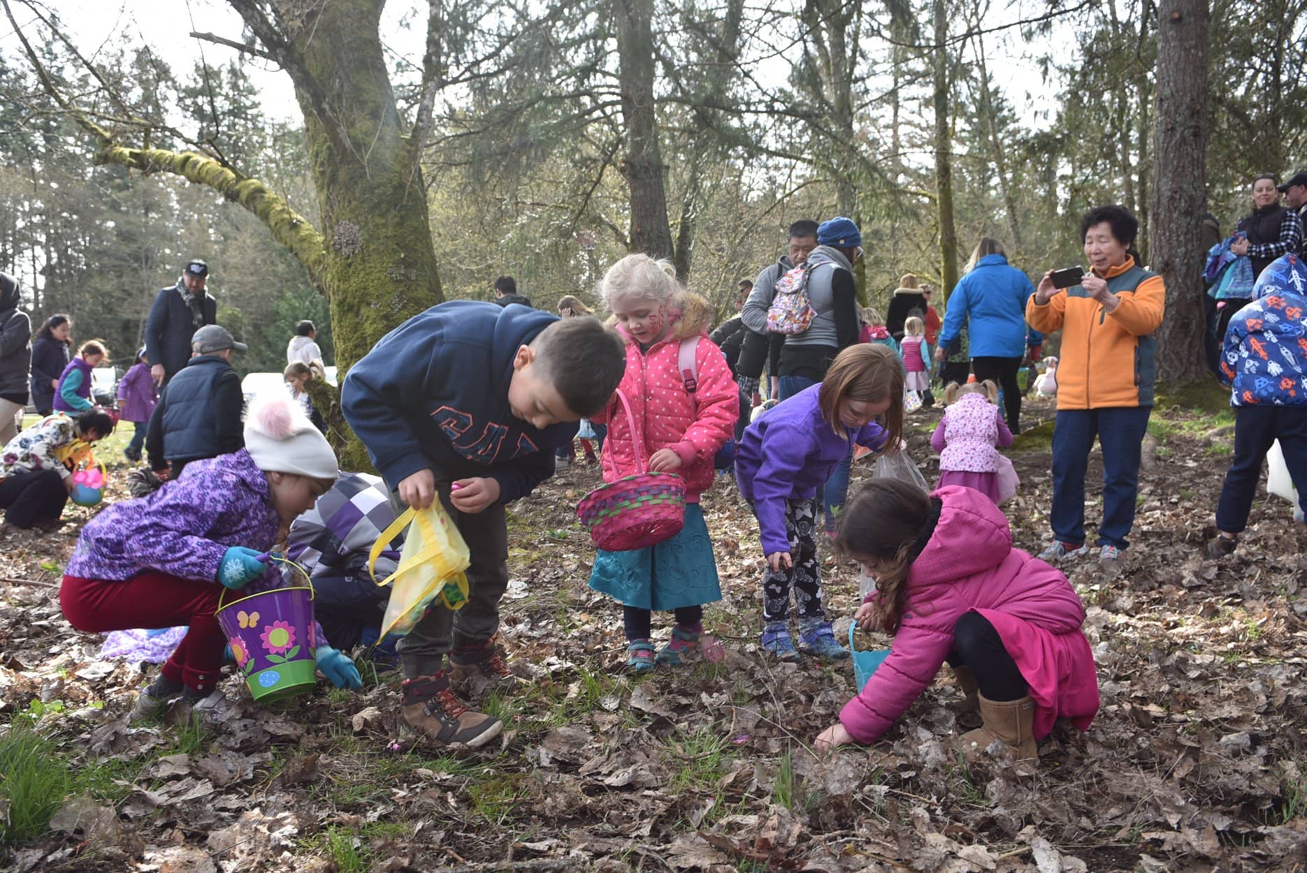Neal Estate egg hunt. Photo: Neal Estate