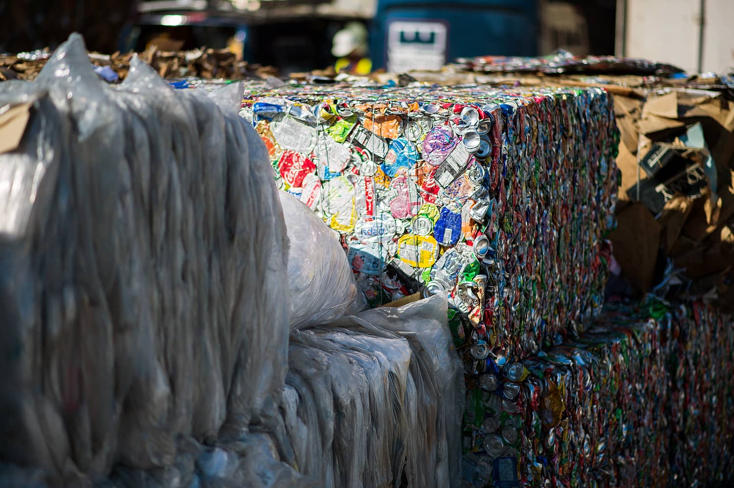 Recycling facility in Burnside. Photo: James MacDonald / Capital Daily