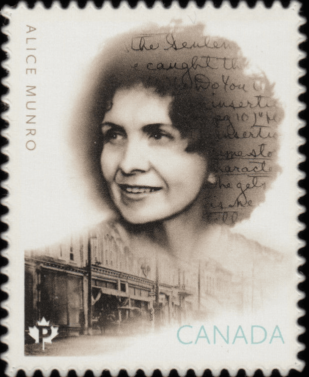 Canada Post issued a stamp in Alice Munro’s honour in 2015. Photo: Canada Post
