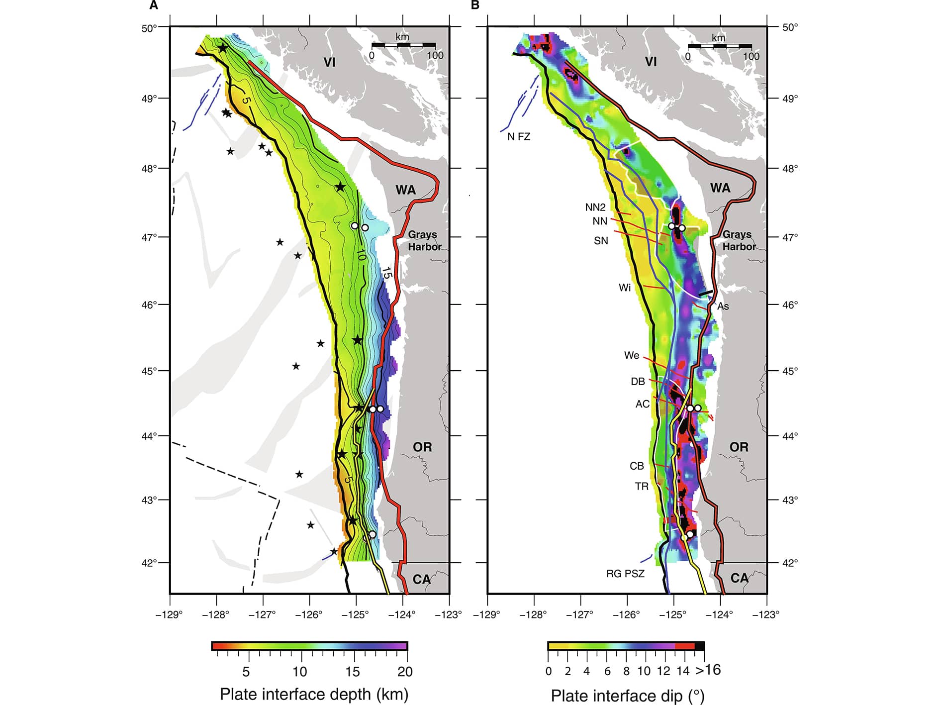 Vancouver Island sits near dangerous section of Cascadia fault line