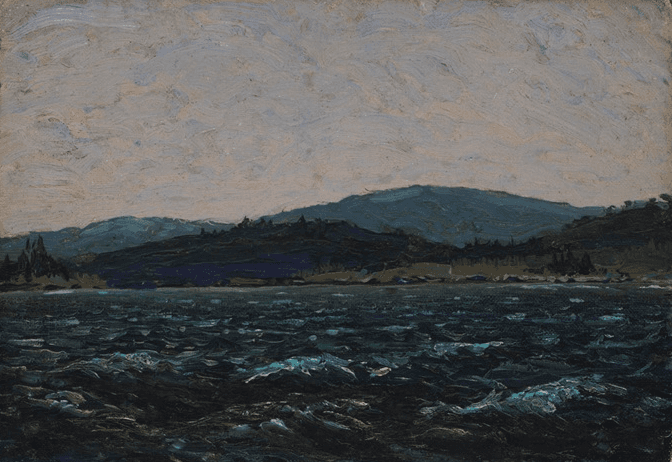 Sketch for Lake in Algonquin Park, by Tom Thomson. Photo: Heffel Fine Art Auction House