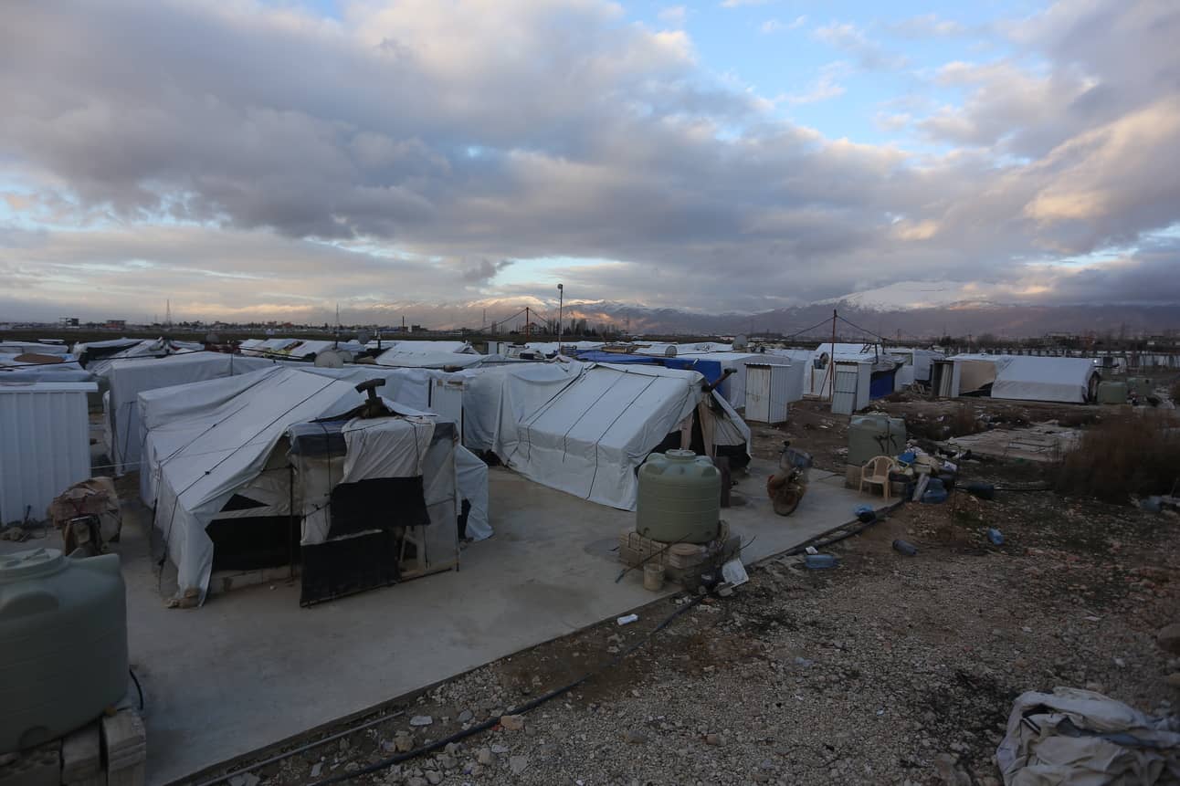 A Syrian refugee camp in Beirut, Lebanon. Photo: Shutterstock