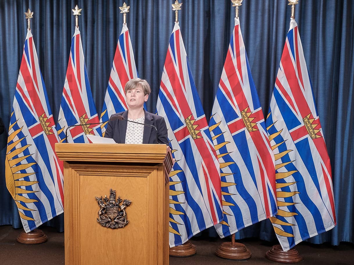 BC Health Minister Josie Osborne. Photo: Province of BC / Flickr