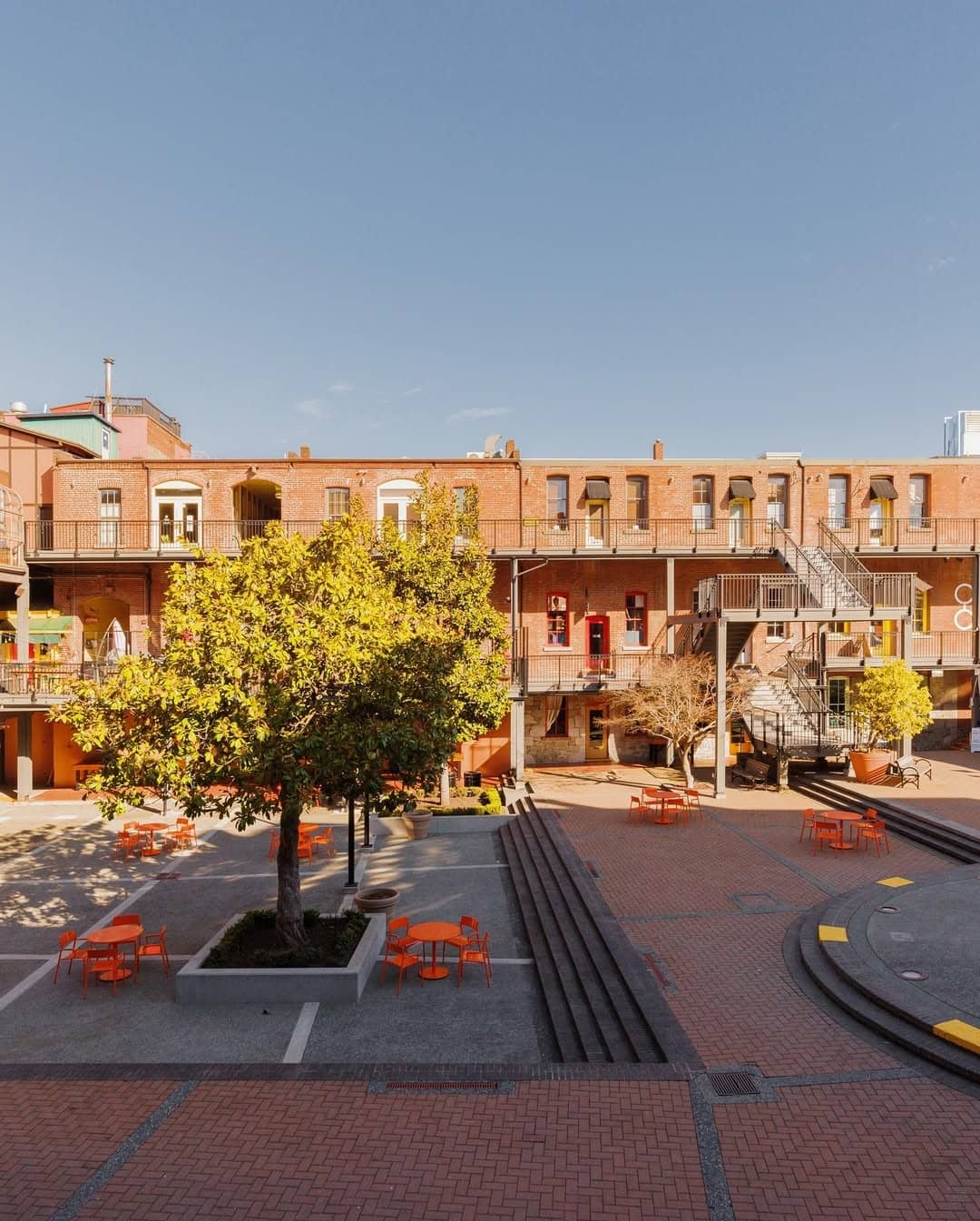 Photo: Market Square via Market Square. The courtyard will be filled with music on several dates this month.