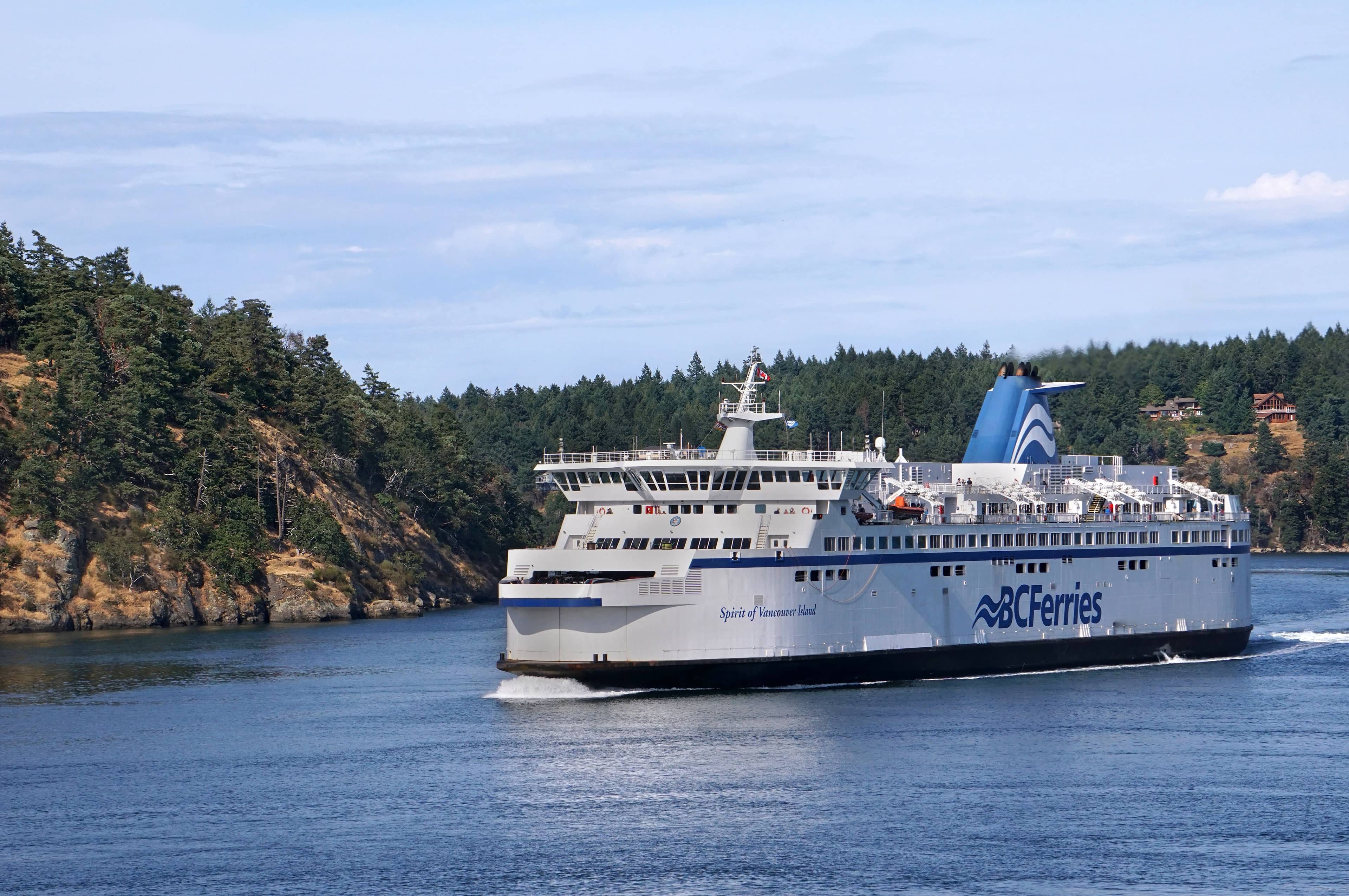 BC Ferries’ MV Spirit of Vancouver Island. Photo: Shutterstock