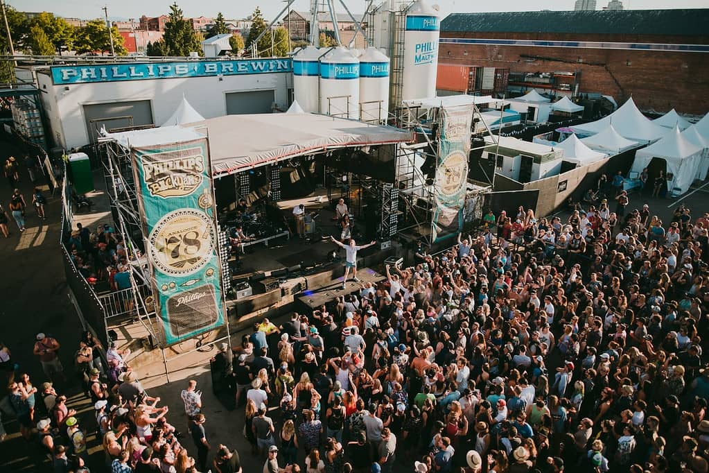 Phillips Backyard Festival. Photo: Phillips Brewing & Malting Co. / Facebook