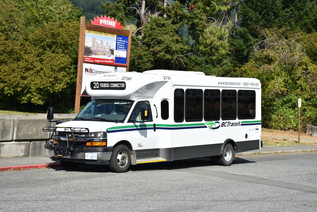 Youbou Connector. Photo: Cowichan Valley Regional Transit System