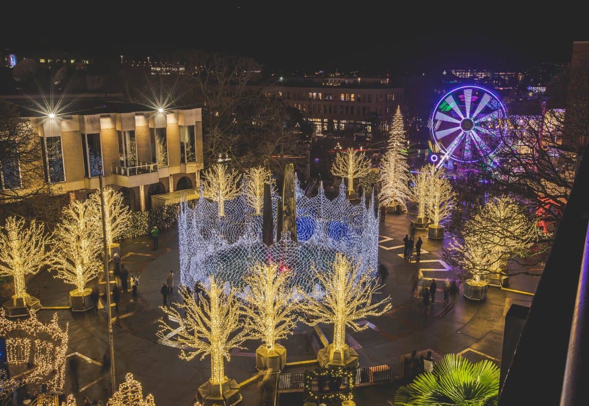 The Lights of Wonder. Photo: Downtown Victoria Business Association
