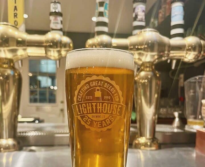 A cold, refreshing Lighthouse pint. Courtesy of the Lighthouse Brewery Facebook page.