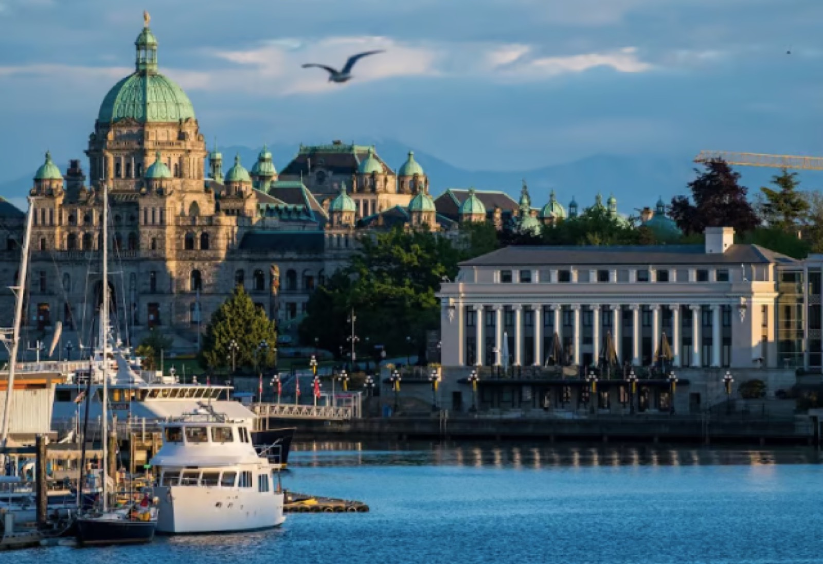 The Inner Harbour, twice exposed